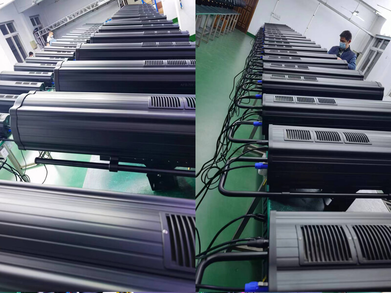 600W 모터라이즈 줌 LED DMX 팔로우 스포트 라이트