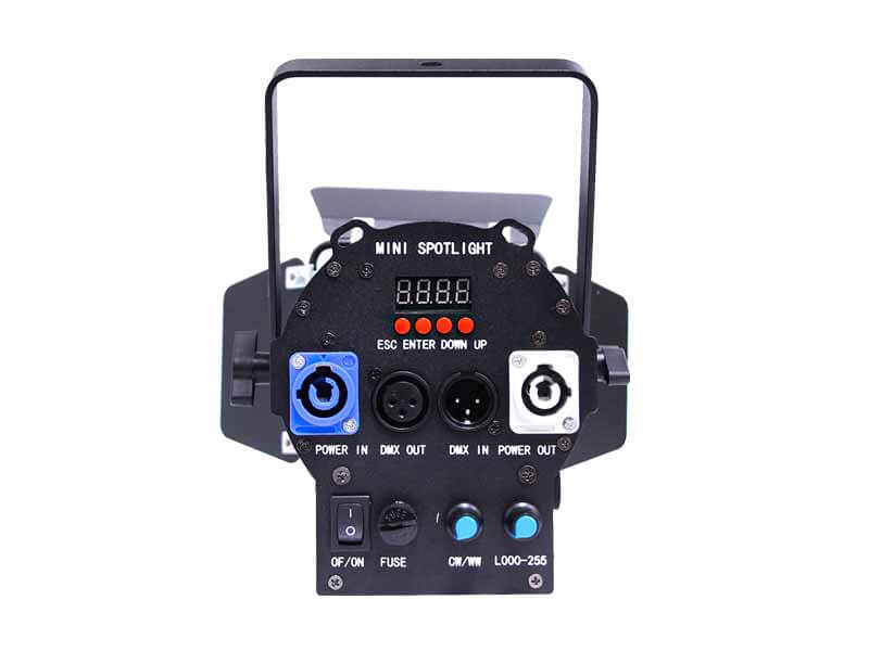 50W 미니 바이 컬러 LED 프레넬 스포트 라이트