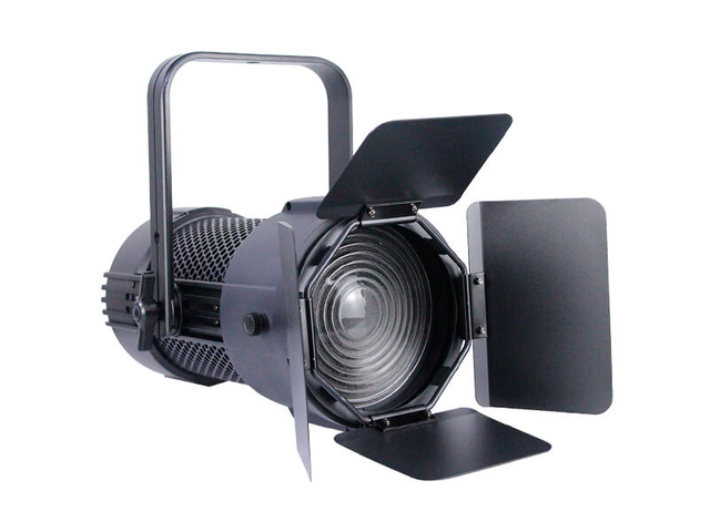 200W 2색 팬리스 LED TV 스튜디오 프레넬 연속 조명